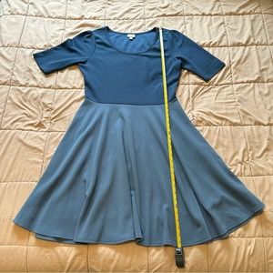 LulaRoe 3/4 Sleeve Midi A Line Dress
